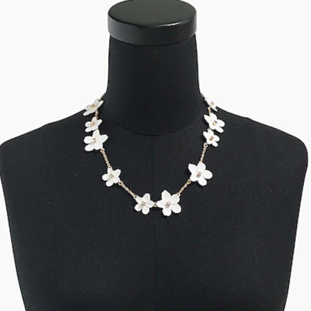 NWT JCrew Flower Statement Necklace